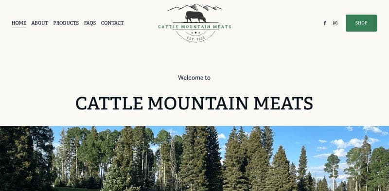 Cattle Mountain Meats — pasture-raised beef in Sanford, CO