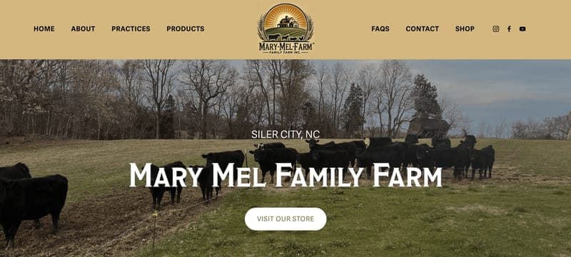 Mary Mel Family Farm — pasture-raised beef in 810 Ben Smith Road Siler City, NC